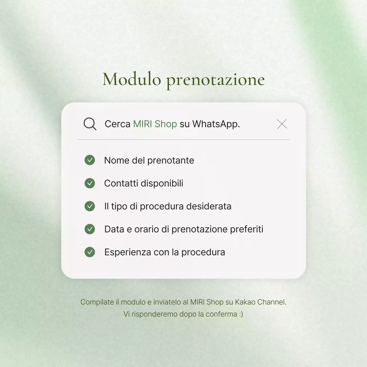 Annuncio di prenotazione di social media marketing verde e moderno