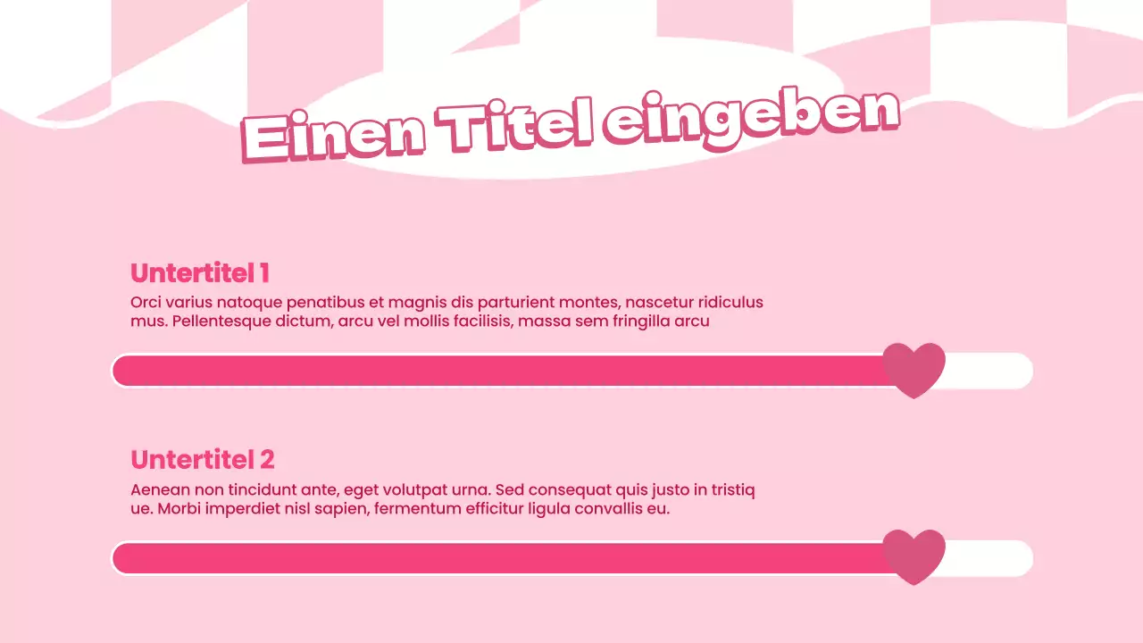 Pink Trendy Coquette Lecture Material