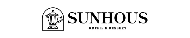 Bedrijfslogo in blauw en mint