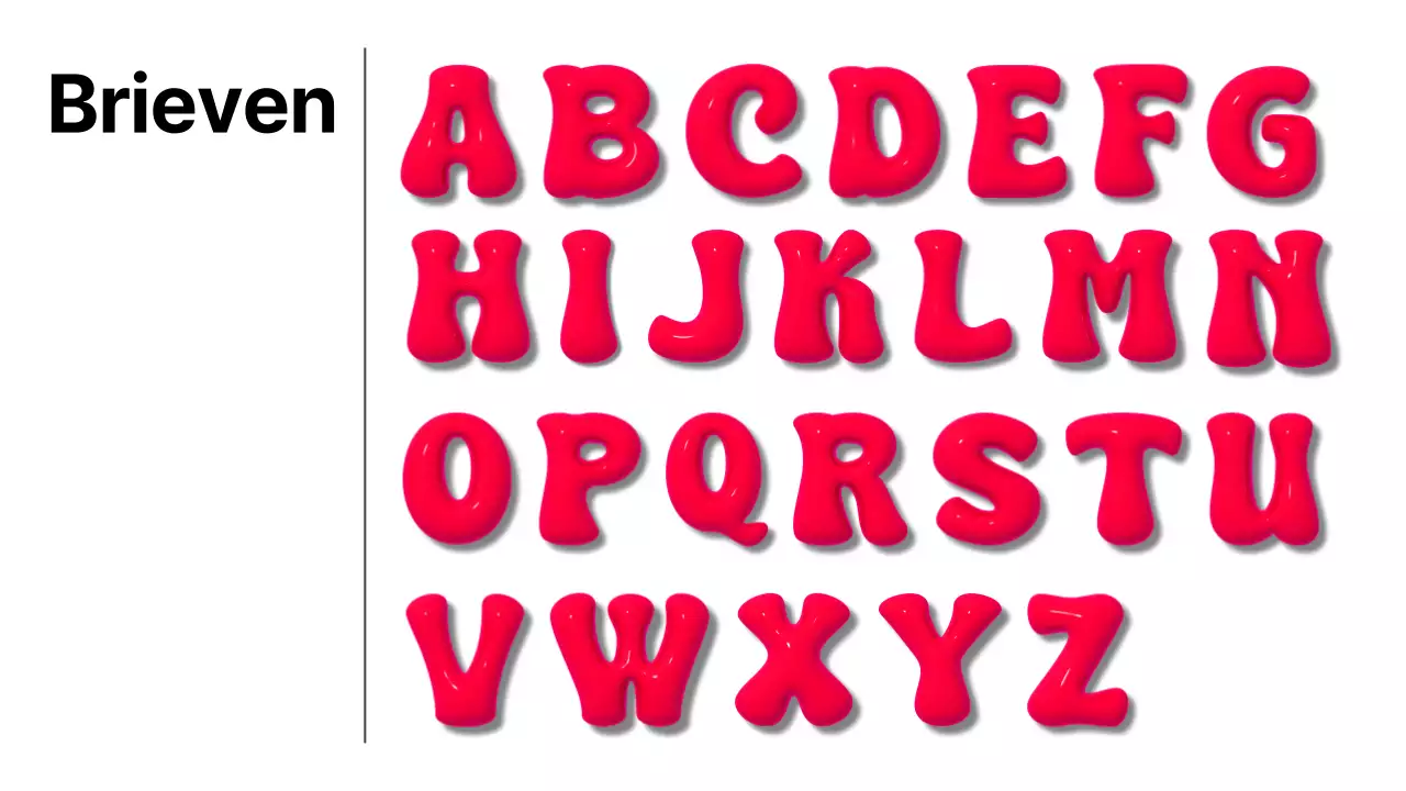 Wit en rood modern 3D marketingrapport