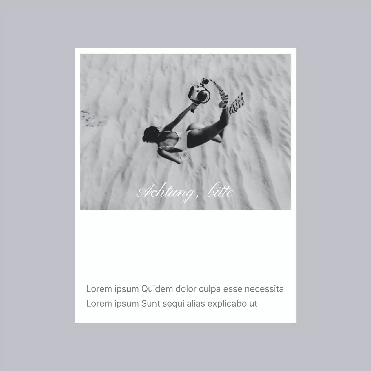 Fördern Sie trendige Social-Media-Marketing-Ankündigungen in Beige und Grau