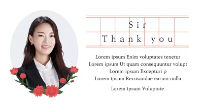 Ngày nhà giáo tình cảm với giấy viết tay và hoa cẩm chướng