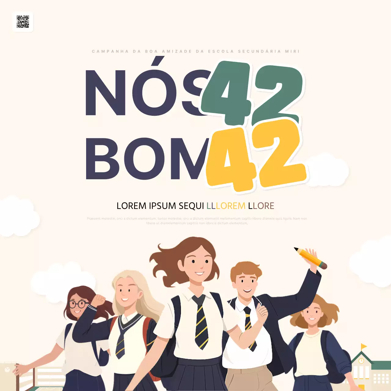 Promover o concurso de escrita amarelo e verde "Ama os teus amigos