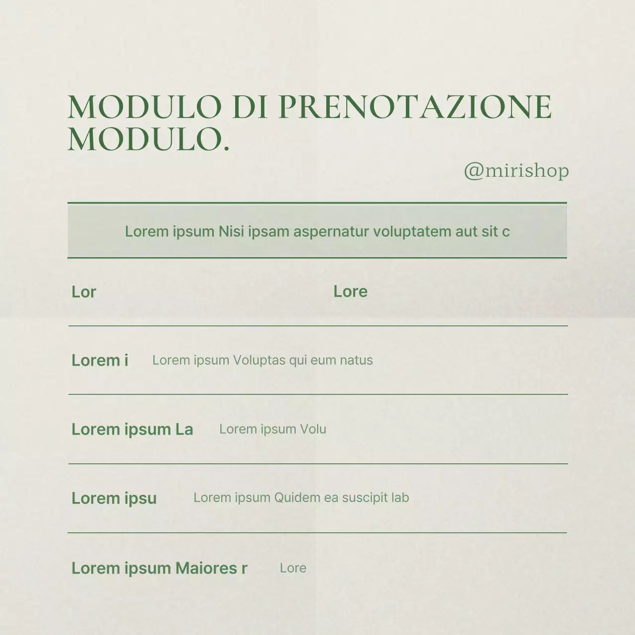 Promuovere un feed di social media marketing moderno e verde