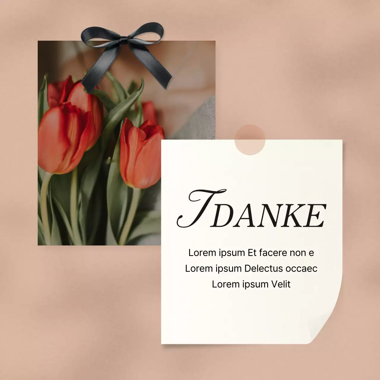 Förderung eines trendigen Social Media Marketing Feeds in Rosa und Elfenbein