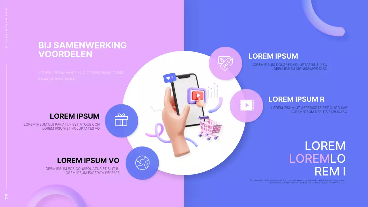 Een voorstel voor een trendy influencer samenwerking tussen Pink en Vora