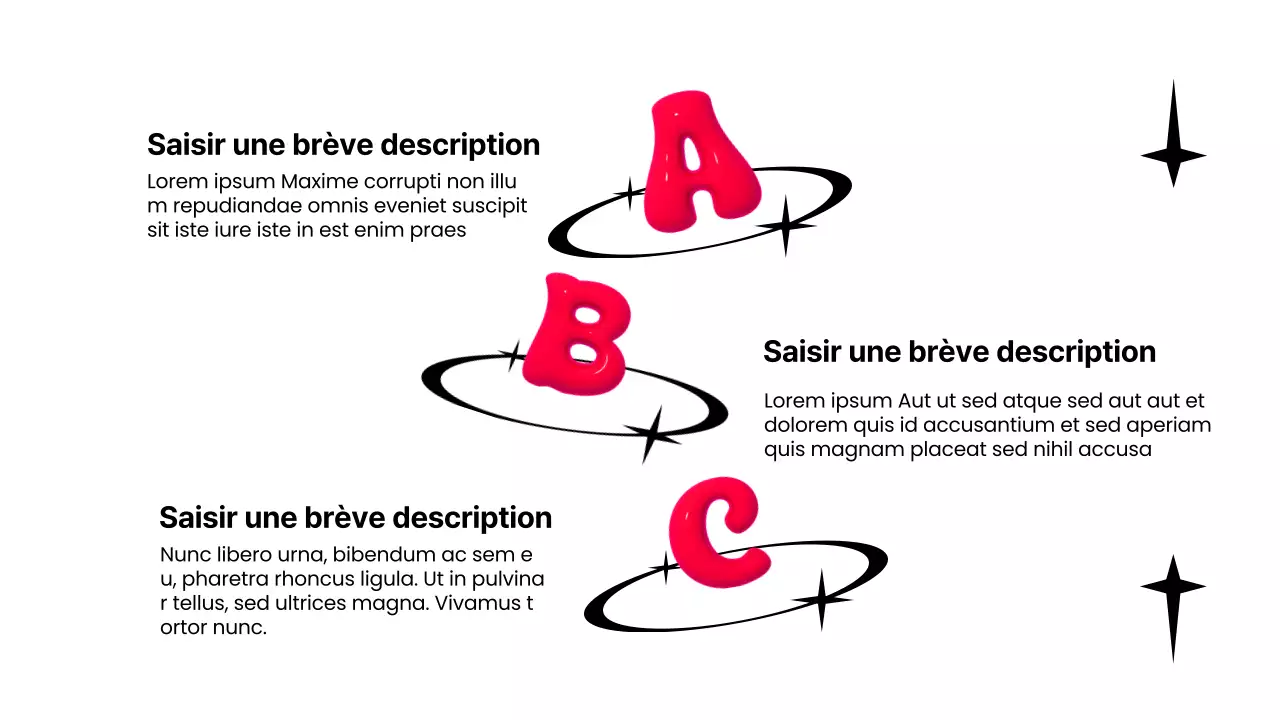 Rapport marketing 3D moderne blanc et rouge