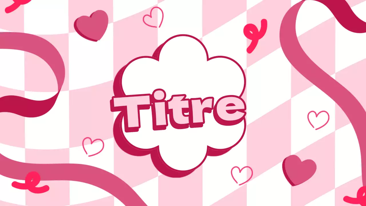 Pink Trendy Coquette Lecture Material