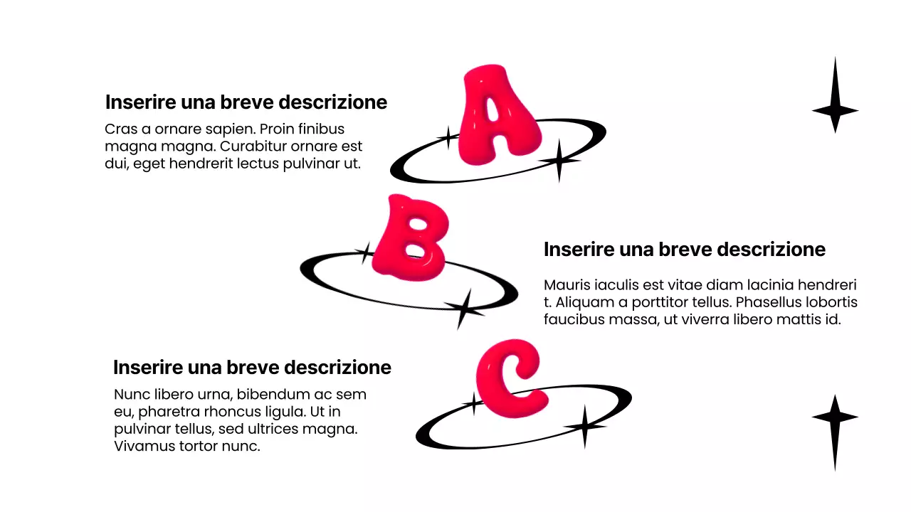 Rapporto di marketing 3D moderno bianco e rosso