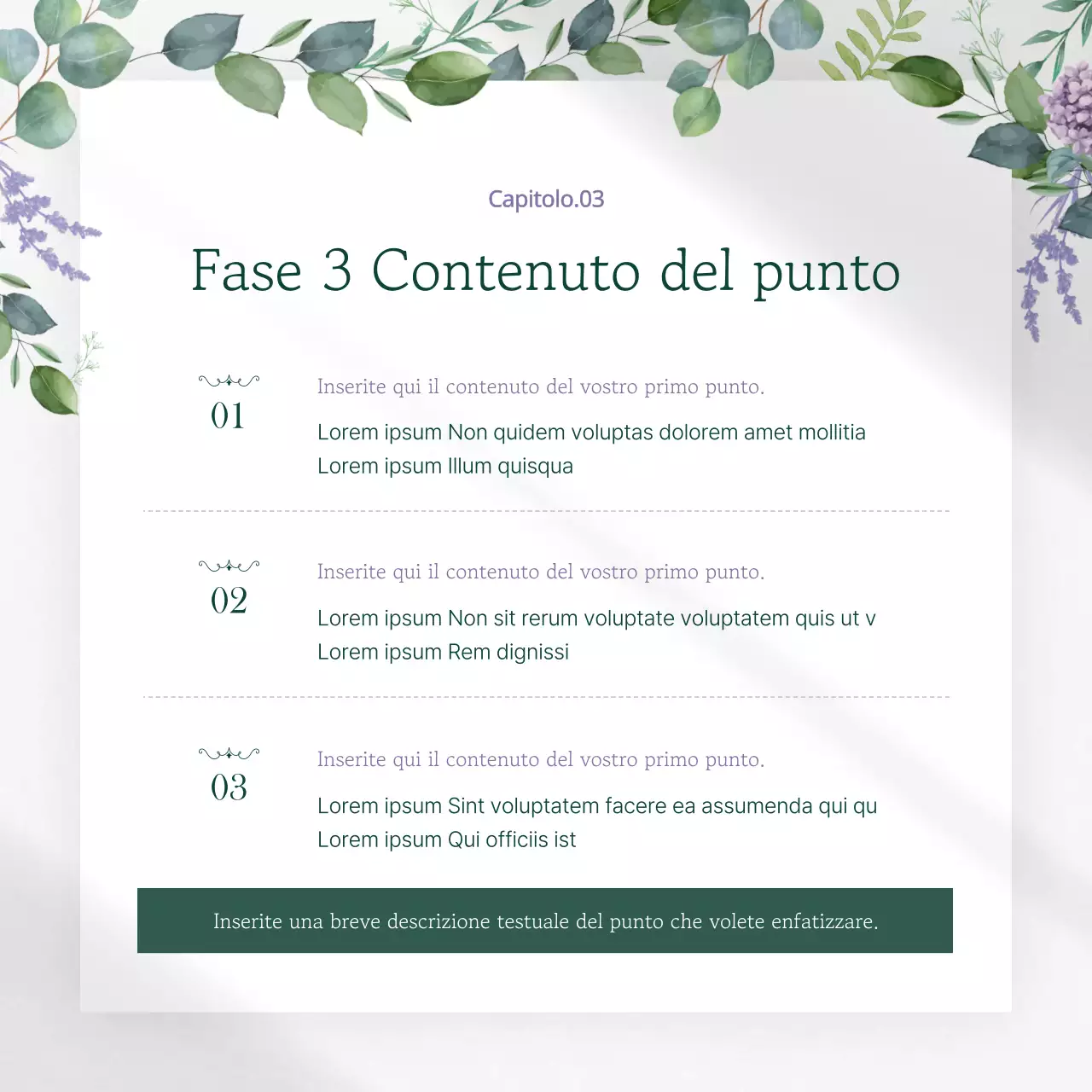 Promuovere un moderno marketing del marchio in verde e bianco