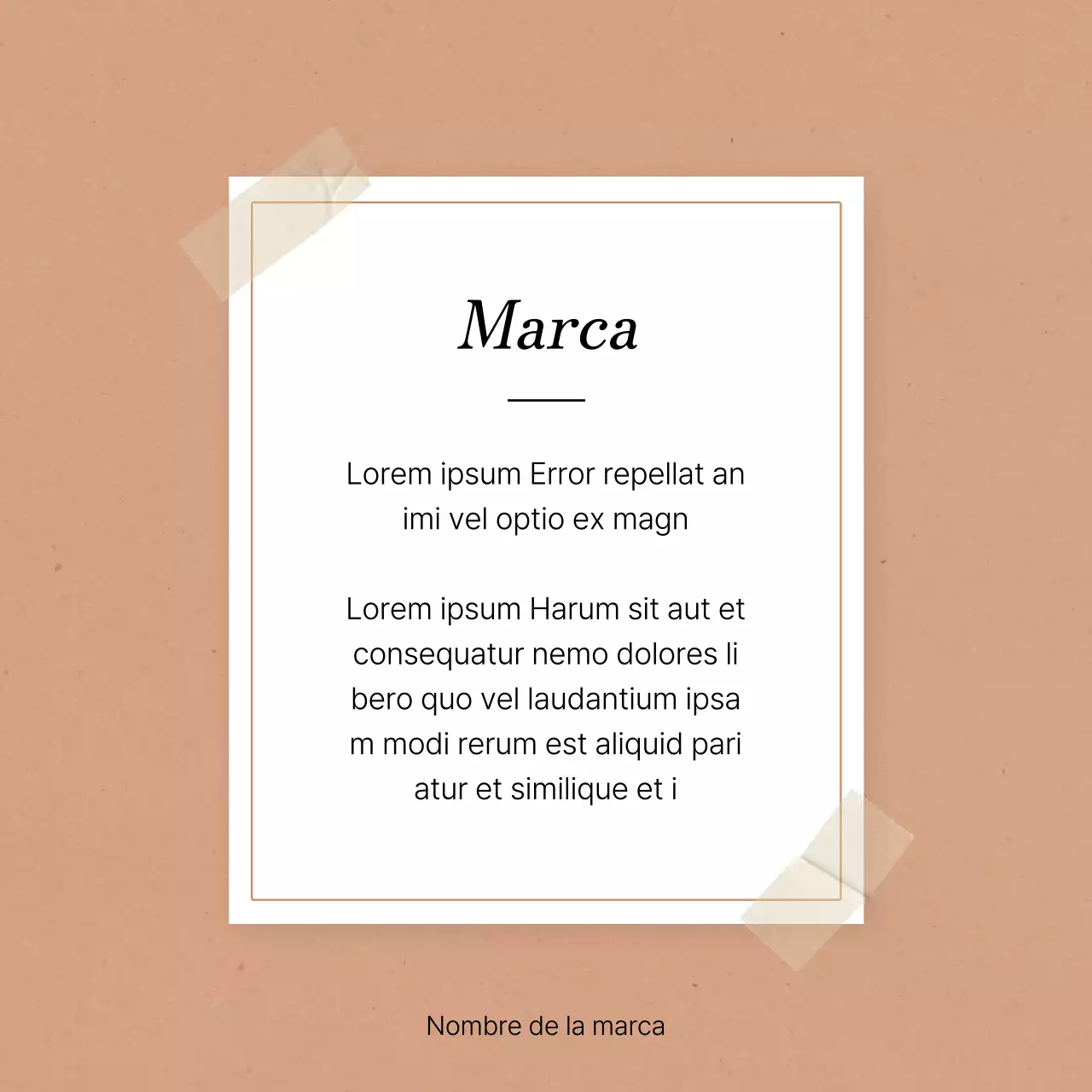 Promueva el marketing de marca en las redes sociales en rosa y marfil