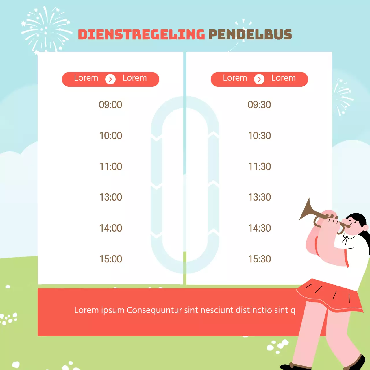 Promoot een gezellig festival in rood en bruin