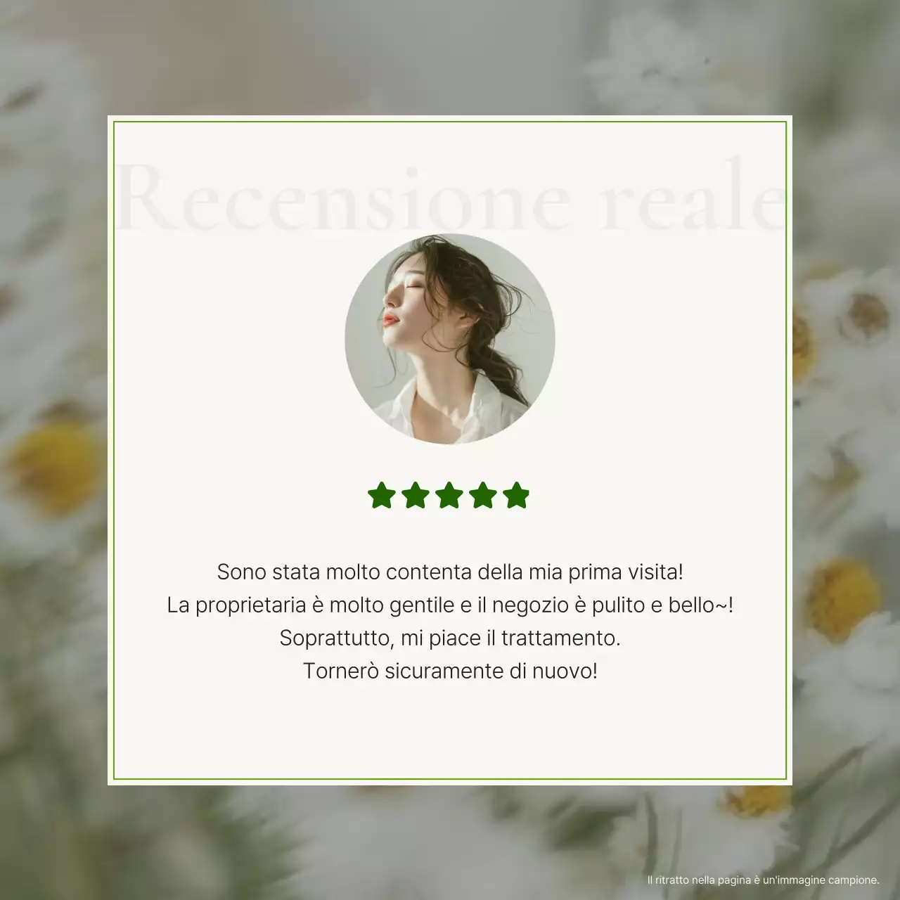 Promuovere un feed di social media marketing moderno e verde