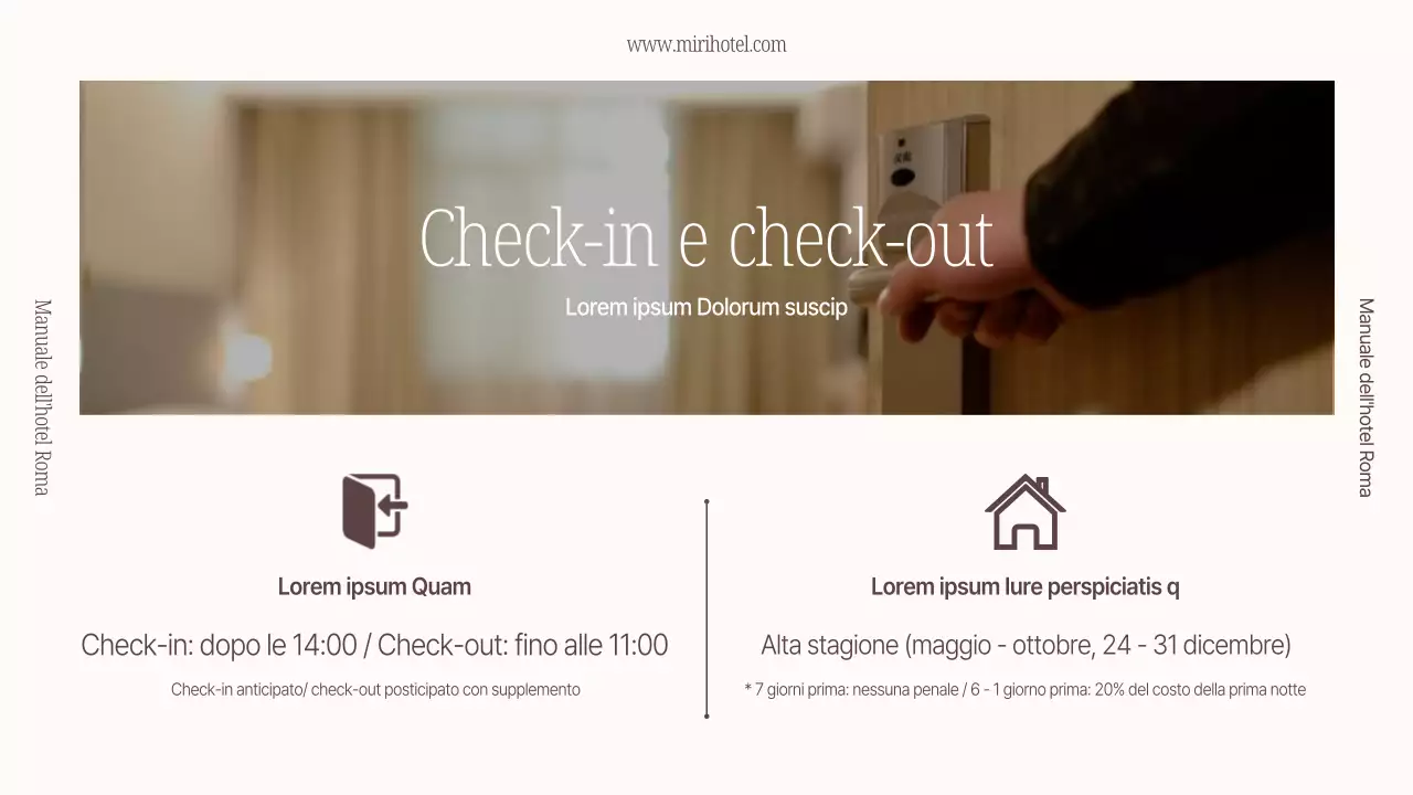 Guida agli hotel di lusso in beige e avorio