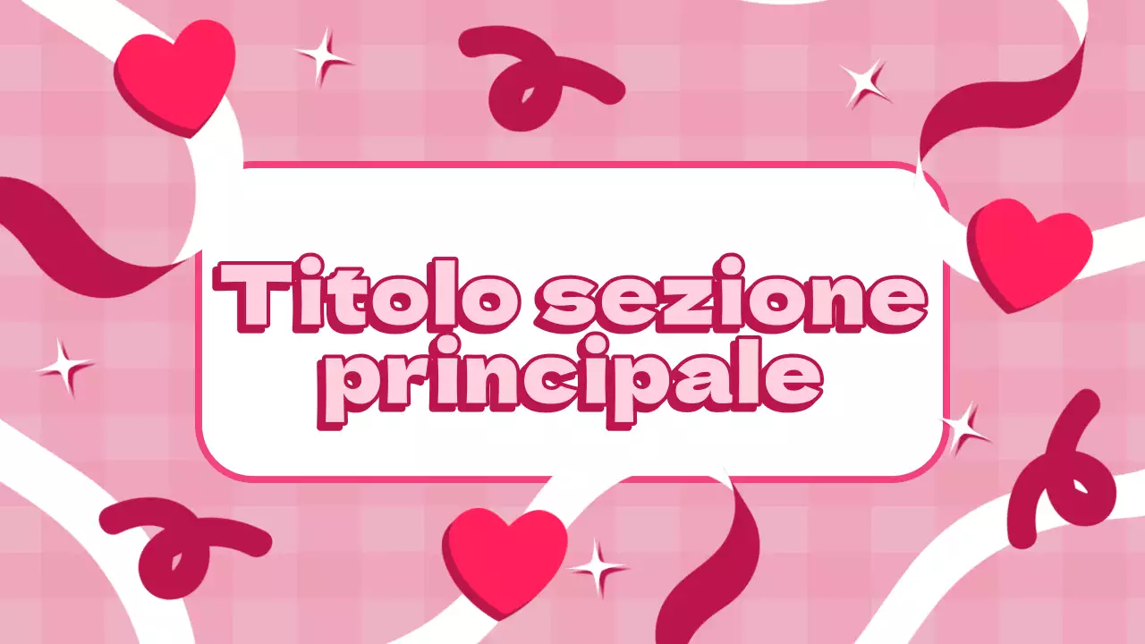 Materiale da conferenza Trendy Coquette rosa