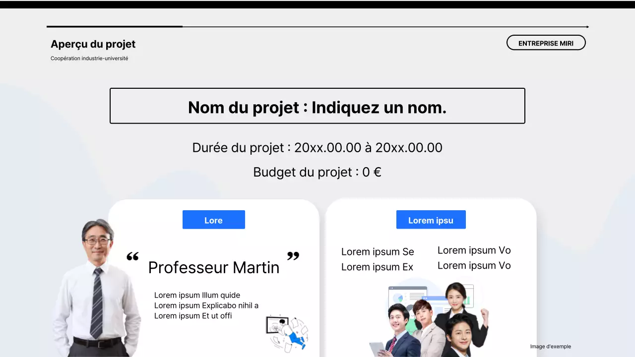 Une simple proposition de partenariat bleu-noir entre l'université et l'industrie