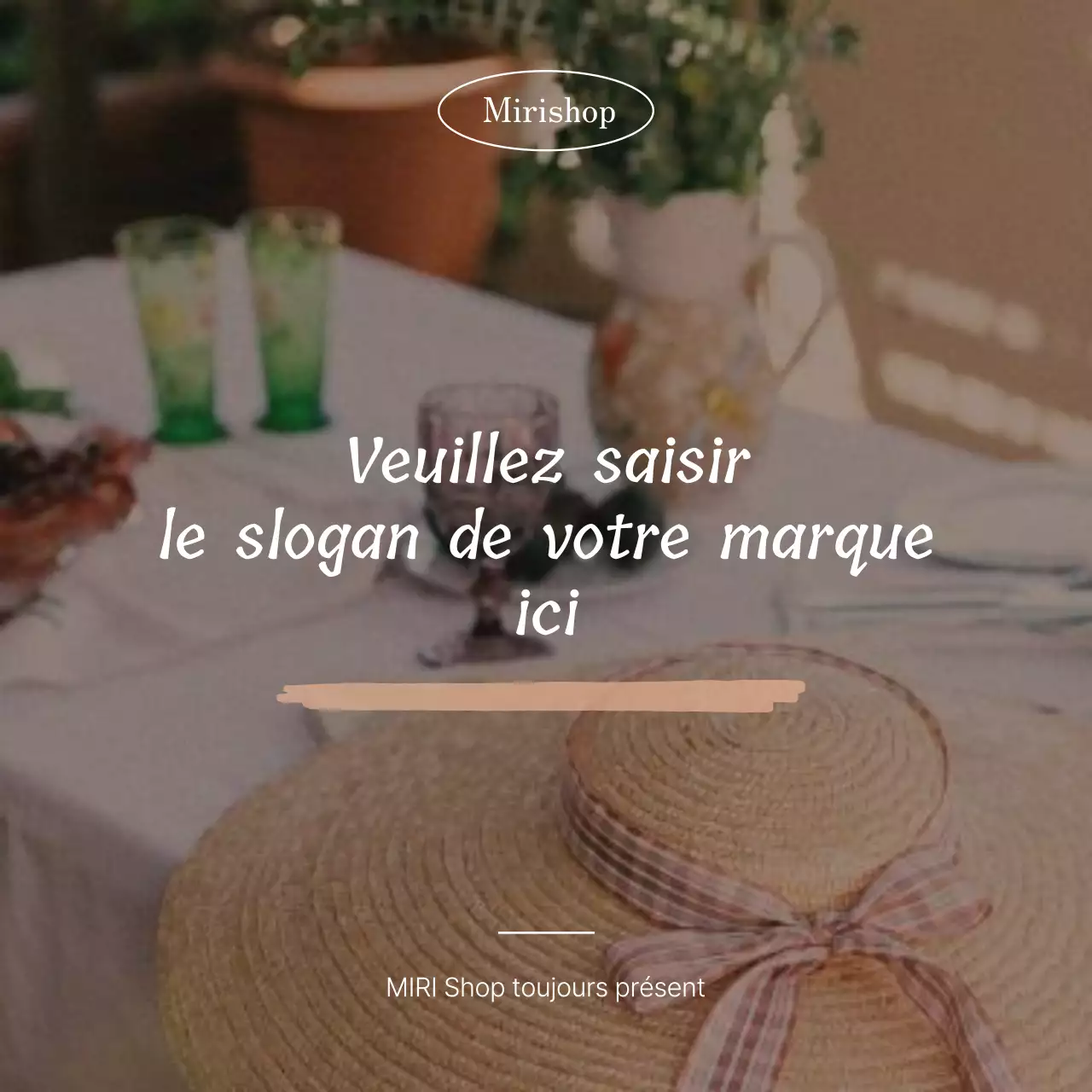 Promouvoir un flux de médias sociaux tendance en rose et ivoire