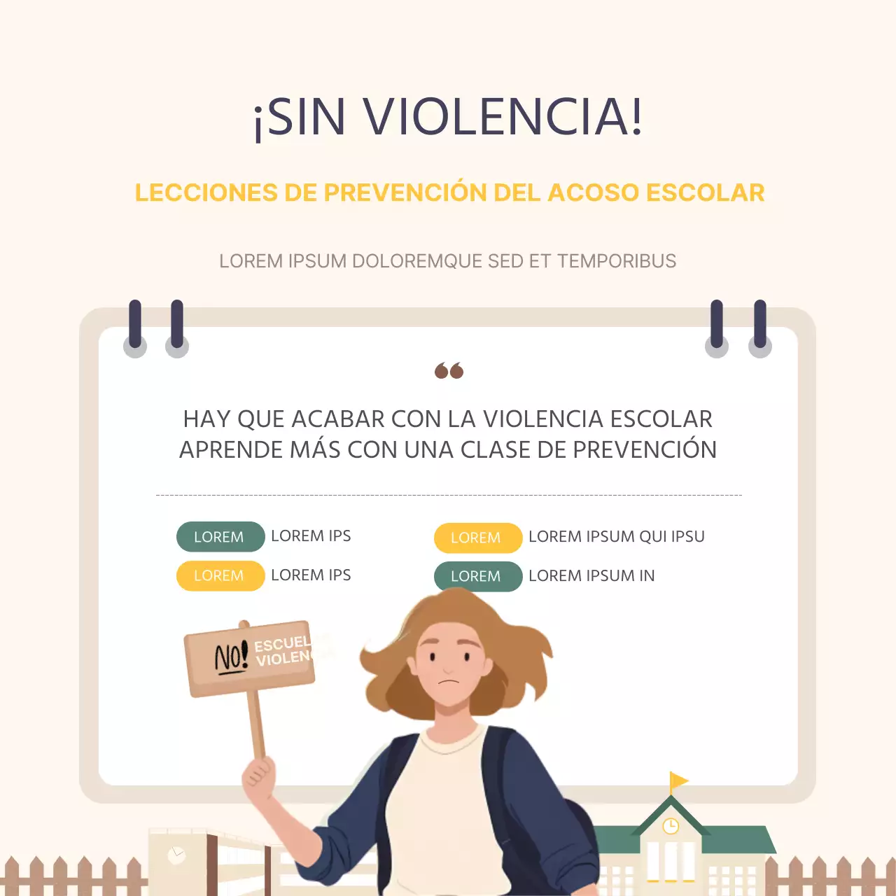 Promueve el concurso de escritura amarillo y verde Ama a tus amigos