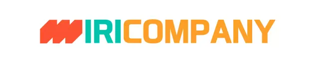 Un colorido logotipo corporativo que utiliza varios colores