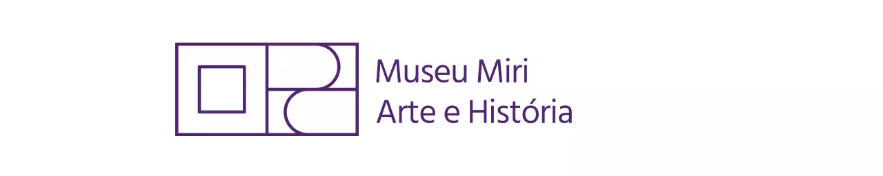 Galeria de arte com formas geométricas para um toque artístico
