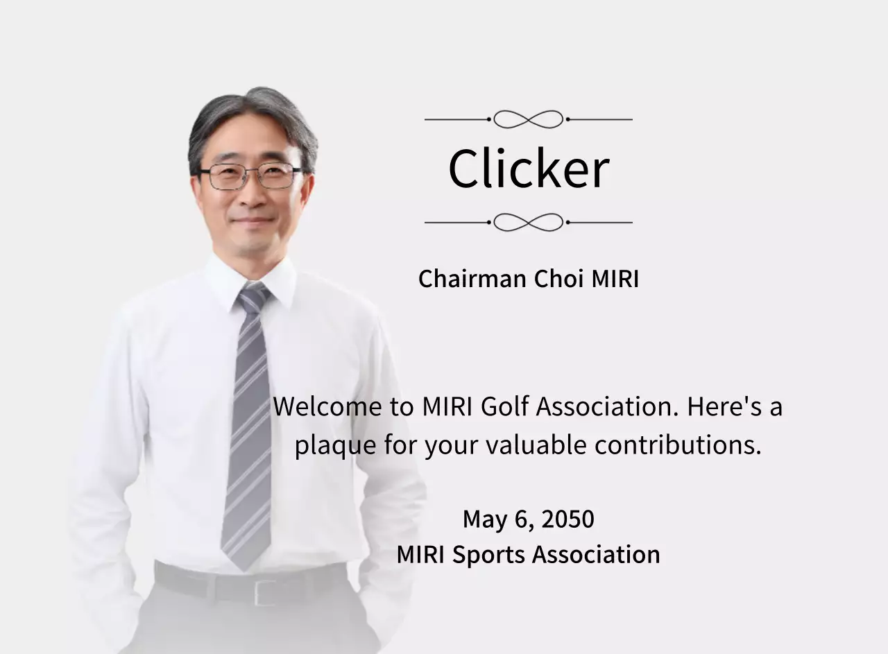 Plakat pesanan yang tampak berkelas dengan hiasan dan foto dengan latar belakang gradien