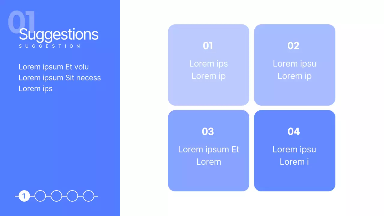 Proposition simple de collaboration avec les influenceurs en bleu et blanc