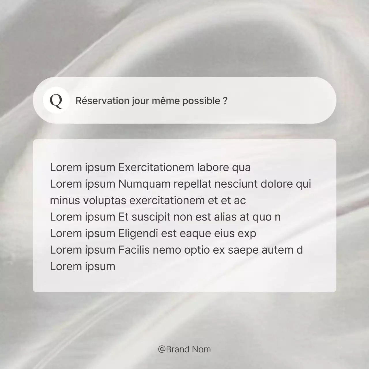 Promouvoir un flux de médias sociaux tendance en beige et gris