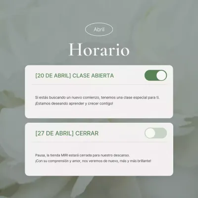 Anuncios ecológicos y modernos de marketing en redes sociales