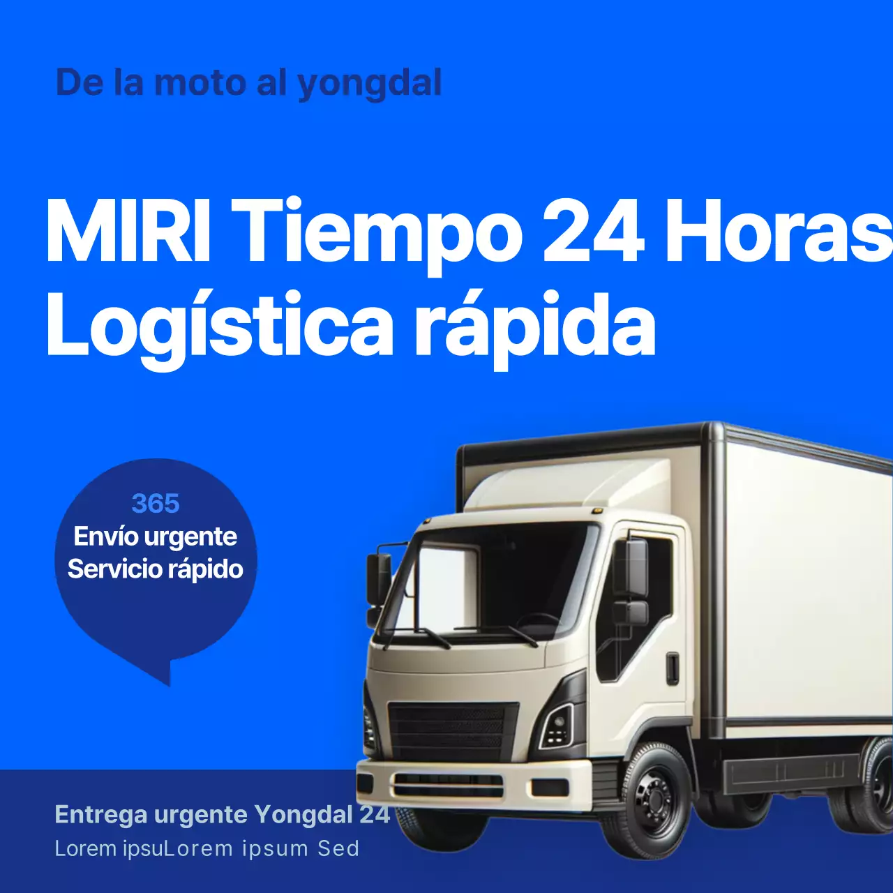 Promover los servicios dal dragón azul y azul marino