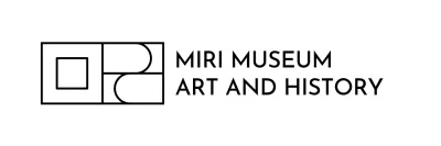 Art gallery with geometric shapes for an artistic feel