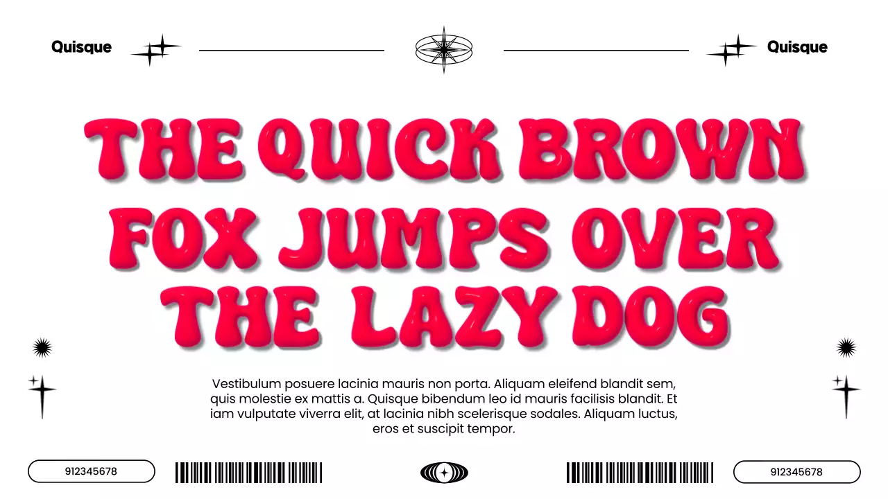 Informe de marketing 3D moderno en blanco y rojo