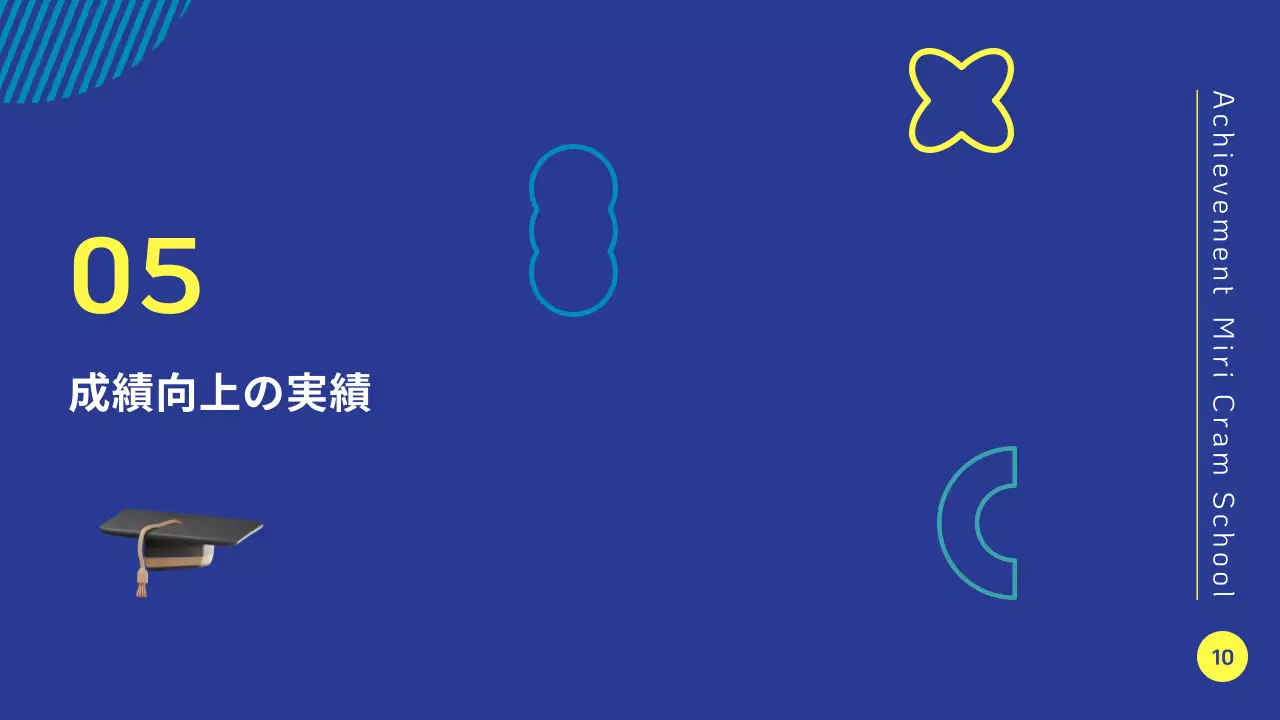 青と緑のトレンディな教育機関が提供するプログラムや サービスの紹介