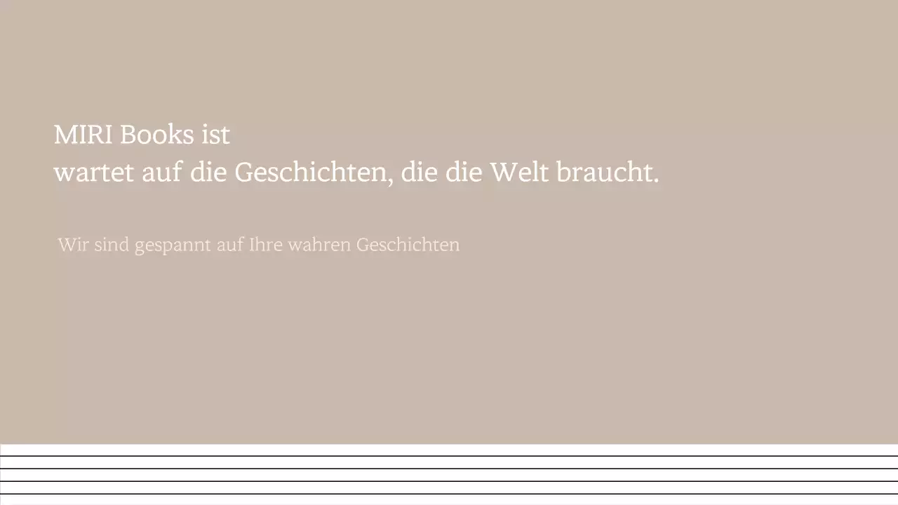 Buchvorschlag für ein modernes Werk in Braun