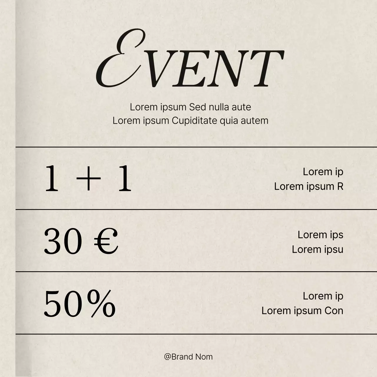 Annonce des prix pour le marketing des médias sociaux en rose et ivoire