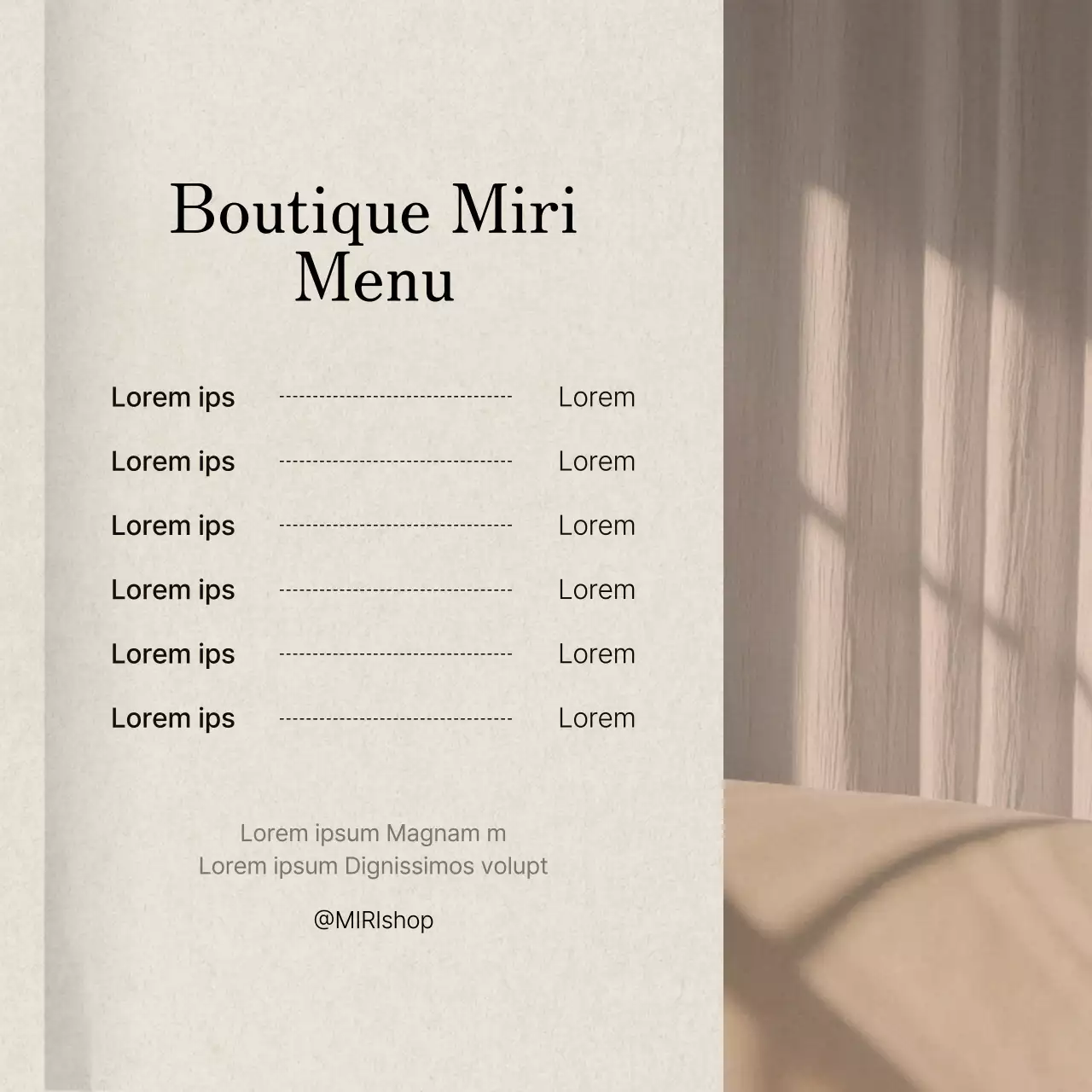 Annonce des prix pour le marketing des médias sociaux en rose et ivoire