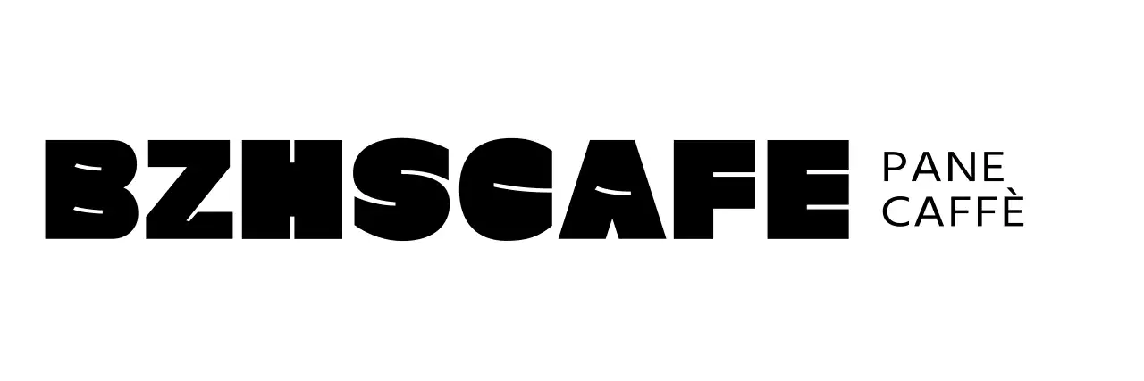 Logo di un caffè-panificio con tipografia di tendenza