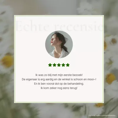 Groene, moderne beoordelingen van sociale-mediamarketing promoten