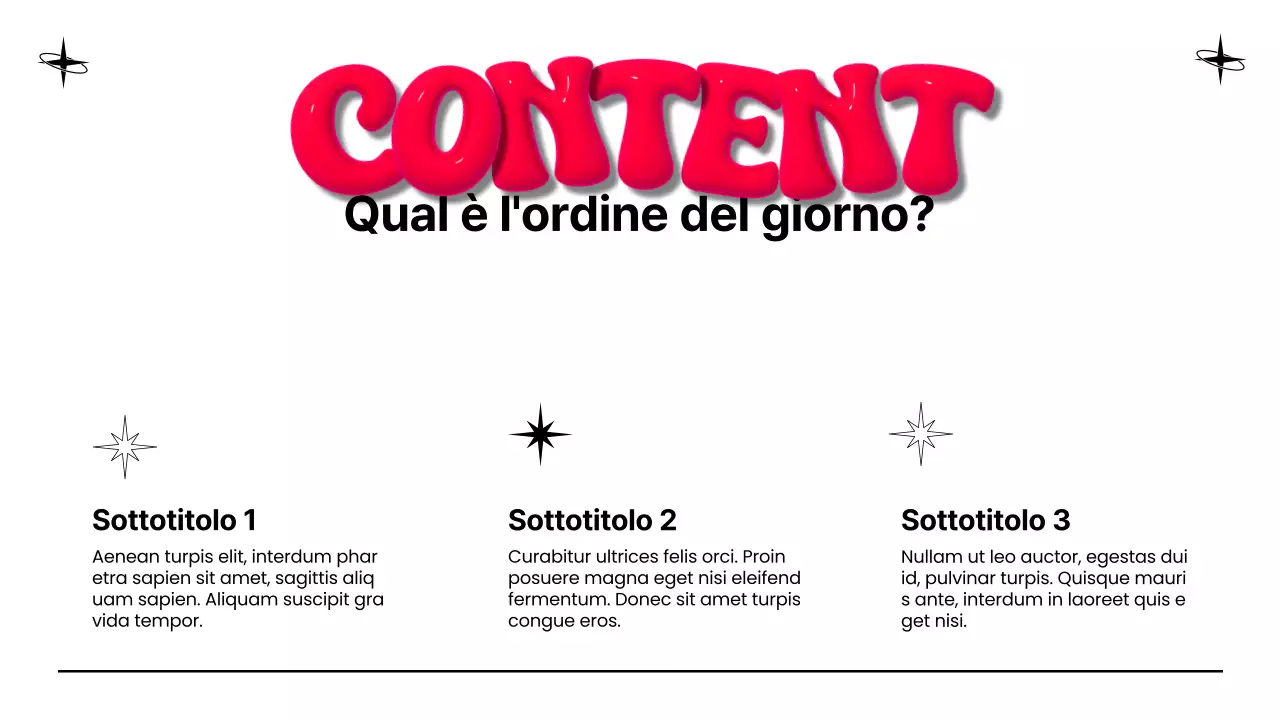 Rapporto di marketing 3D moderno bianco e rosso