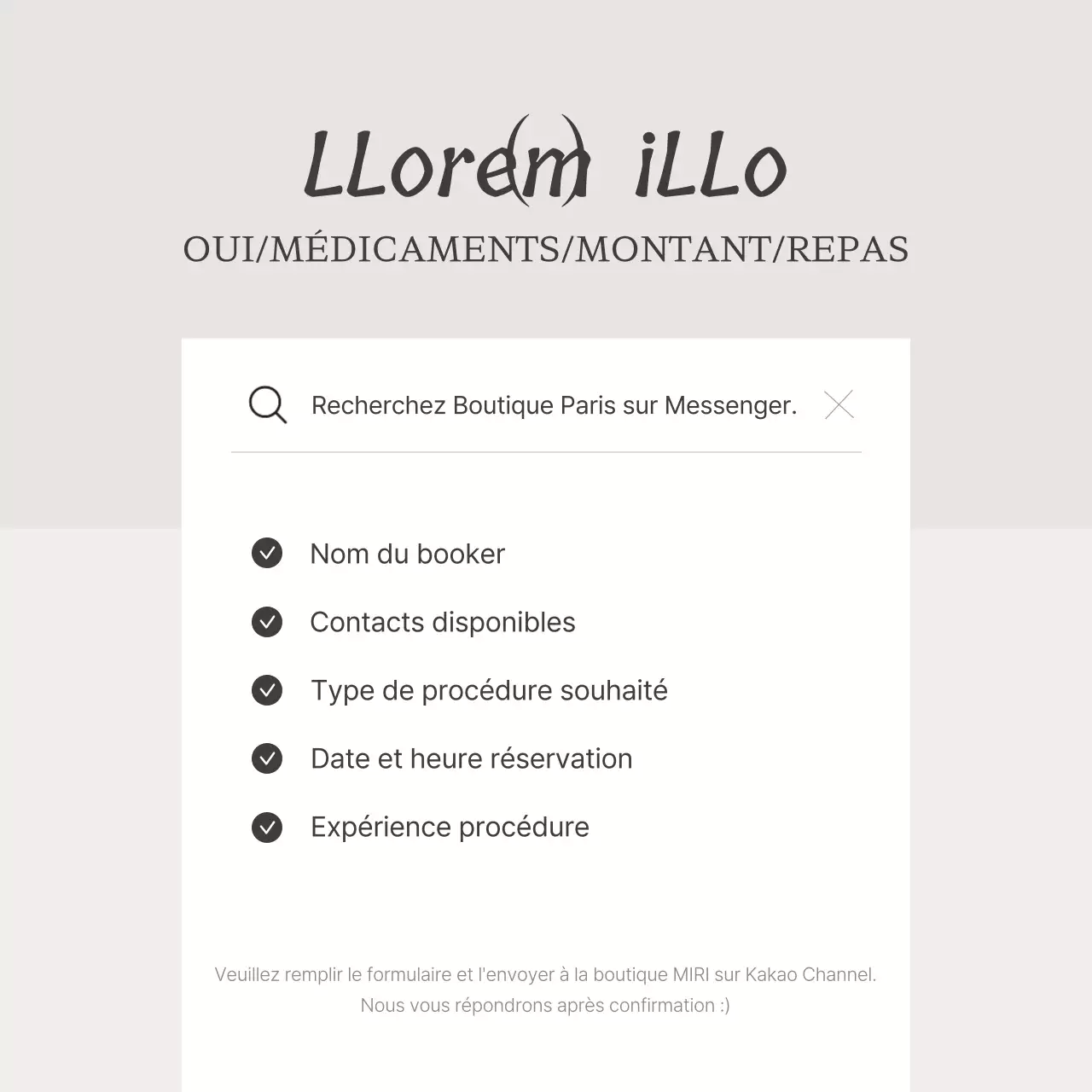 Promouvoir les annonces de rendez-vous grâce à un marketing tendance sur les médias sociaux dans les tons beige et gris