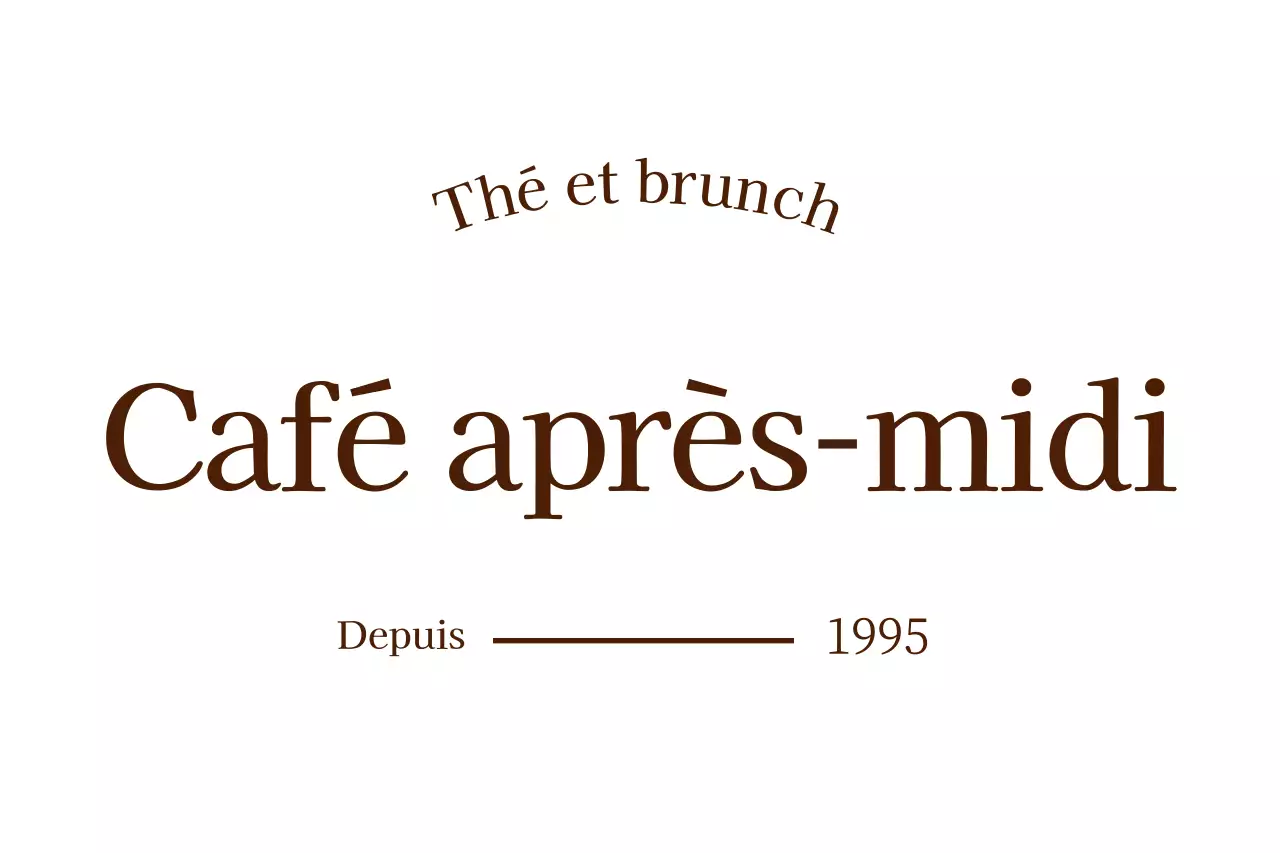 Un café brunch à l'ambiance sentimentale