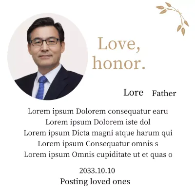 Ucapan terima kasih Hari Ibu yang statis dan berkelas dengan kelopak bunga emas dan foto