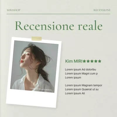 Promuovere recensioni verdi e moderne di social media marketing