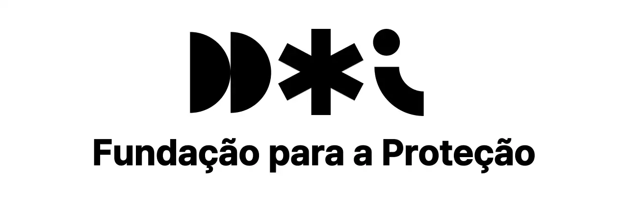 Logótipos institucionais geométricos com uma variedade de formas