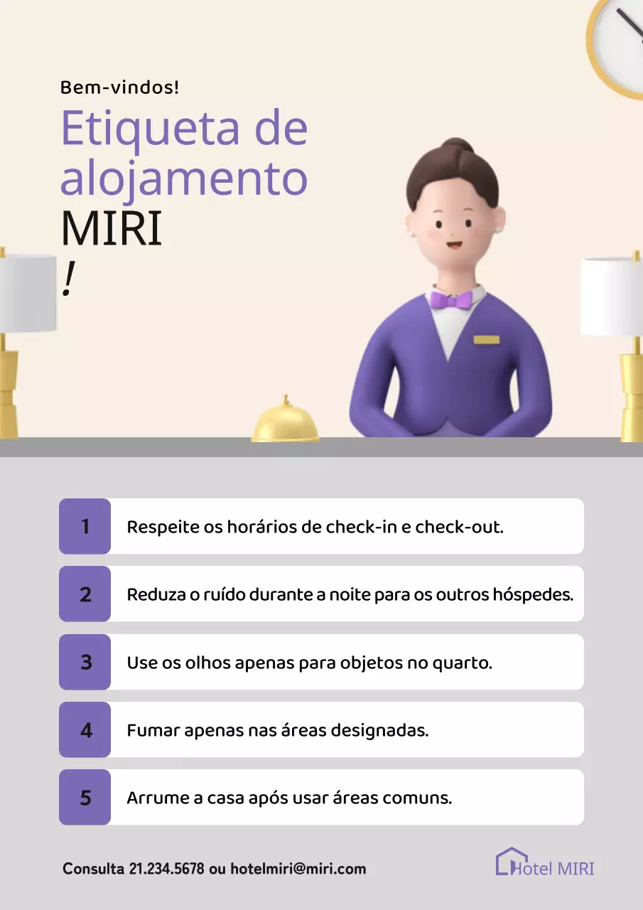 Um lembrete de etiqueta simples de alojamento em Bora Bora e na Costa do Marfim
