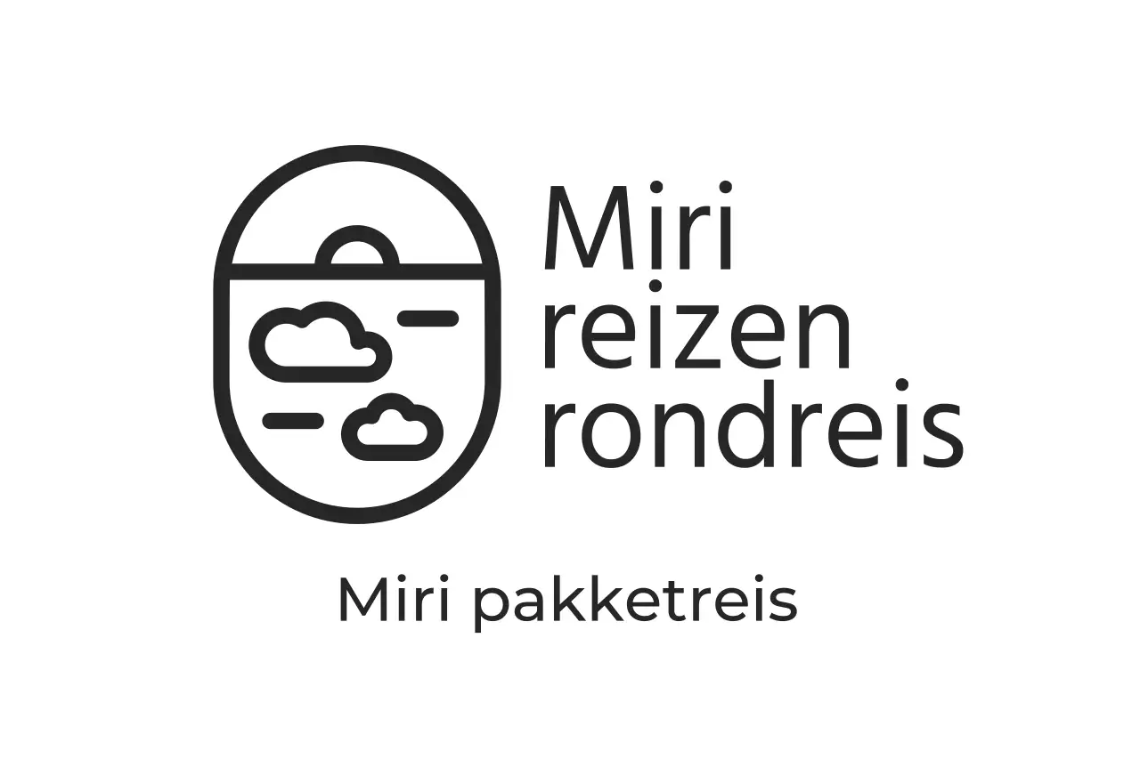 Logo's voor reis- en toerismeproducten met blauw
