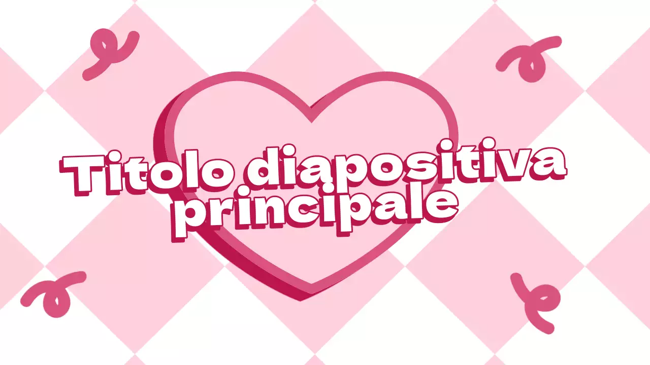 Materiale da conferenza Trendy Coquette rosa