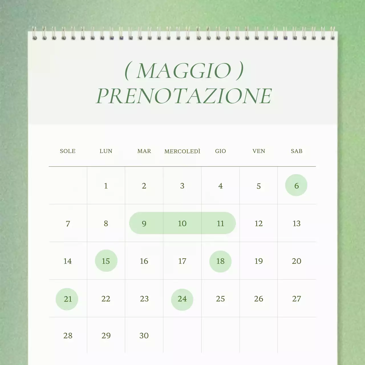 Promuovere un feed di social media marketing moderno e verde