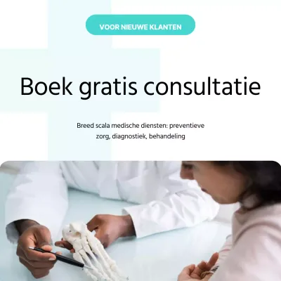Mint Minimale Medische Kliniek Consultatie Promotie