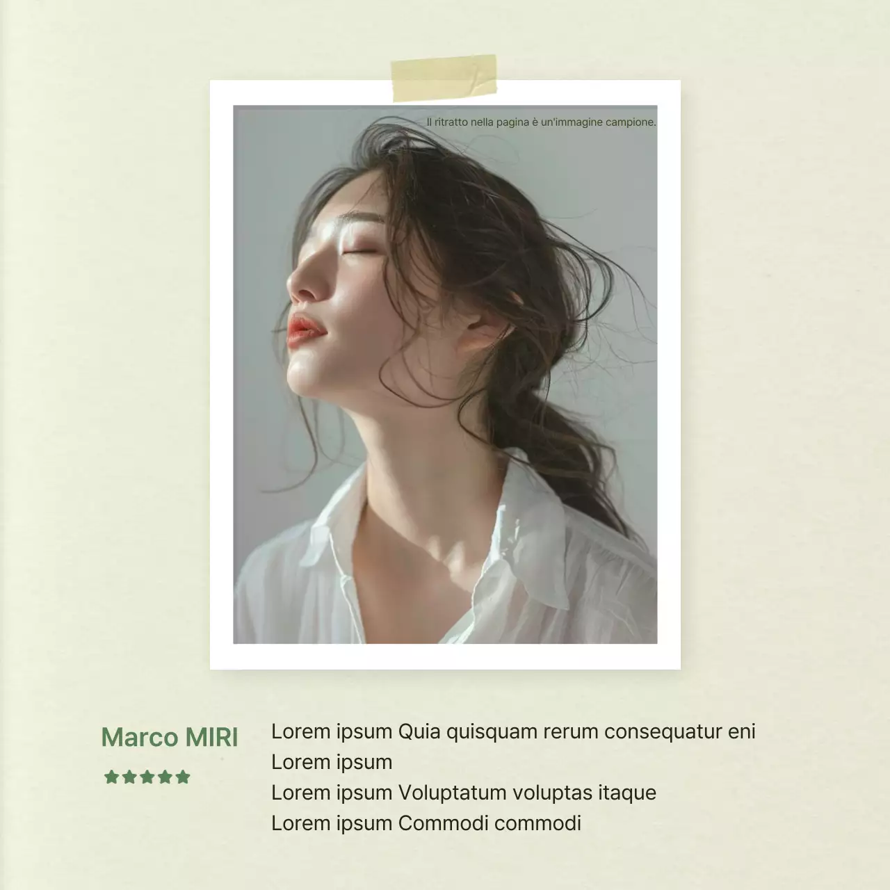 Promuovere un feed di social media marketing moderno e verde