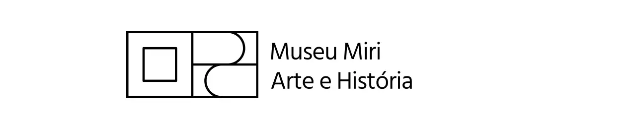 Galeria de arte com formas geométricas para um toque artístico